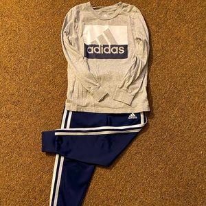 Adidas Boys Size 5 Matching Set